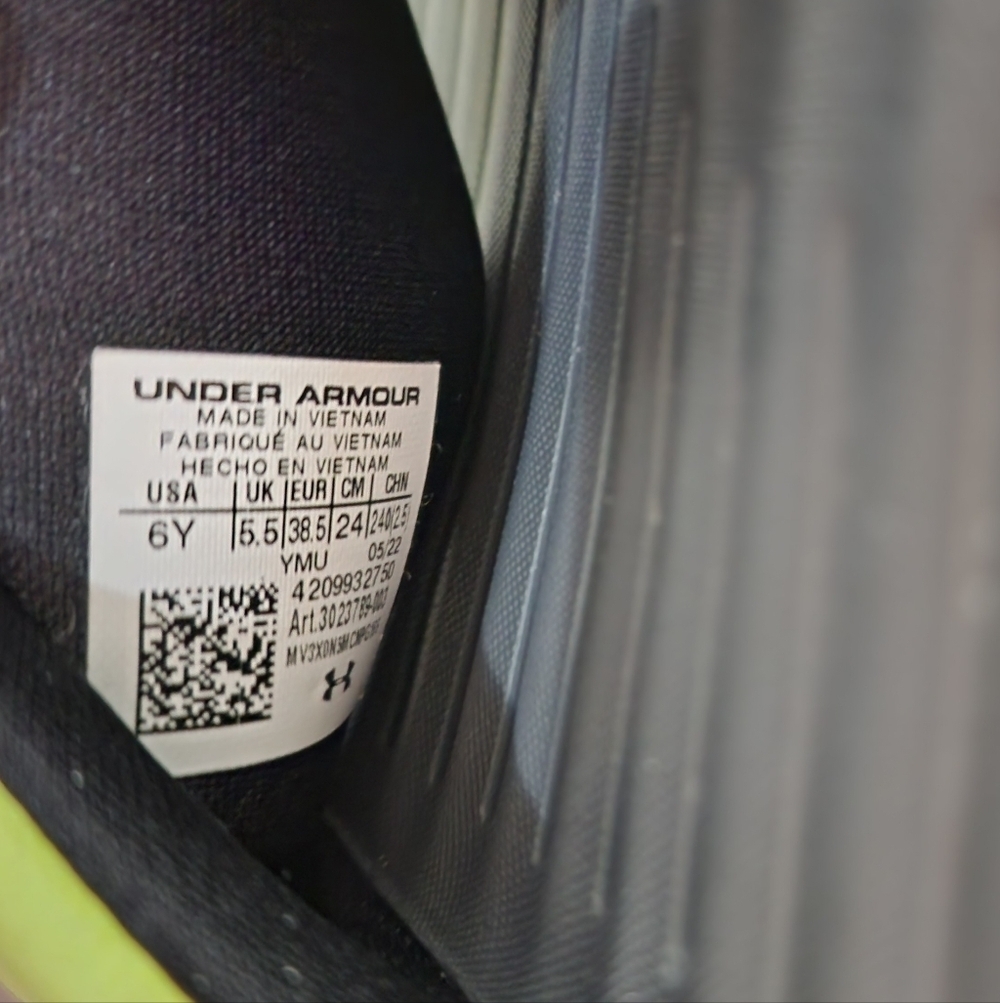 Under Armour Kids' Ansa Graphic Sandals, Size 6 Big Kids - Picture 9 of 9